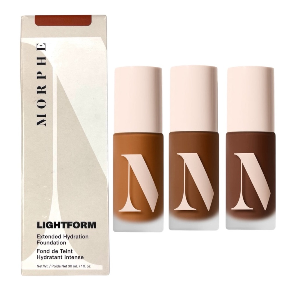 Morphe Lightform Foundation‎ Deep Rich Undertone Hydrating 1oz New Sealed